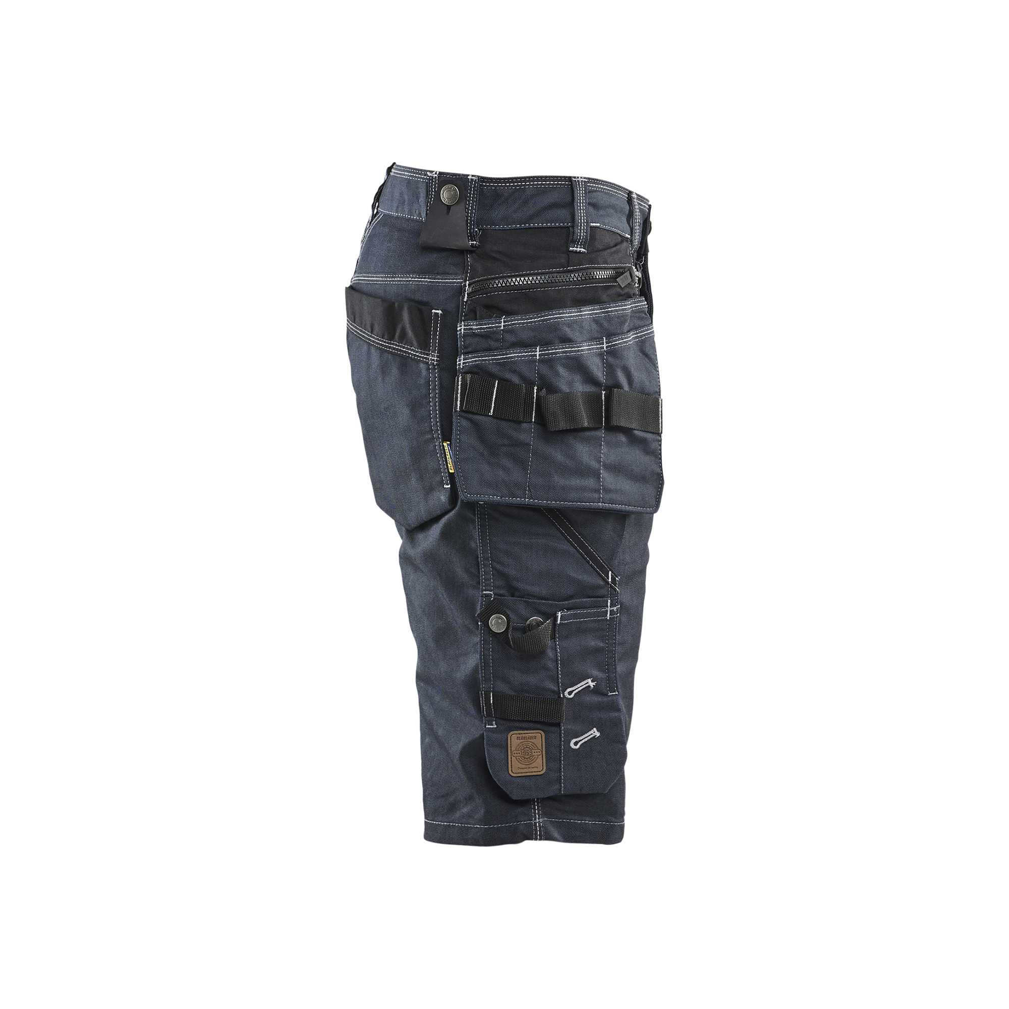 BLAKLADER 19921141 | Craftsman shorts stretch X1900 Work Shorts Men - Cordura Denim